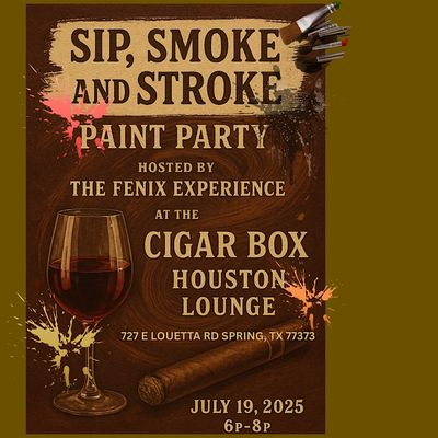 The Cigar Box Houston logo