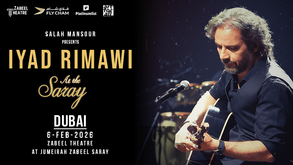 Iyad Rimawi Live at Zabeel Theatre in Dubai, 6 February | Event in Dubai | AllEvents