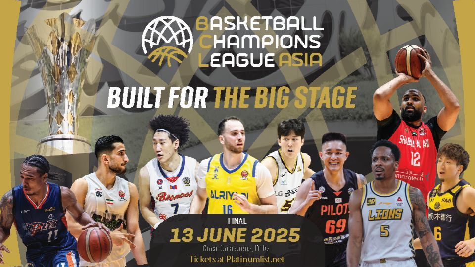 Basketball Champions League Asia 2025 - Finals Main Match in Dubai, 13 June | Event in Dubai | AllEvents