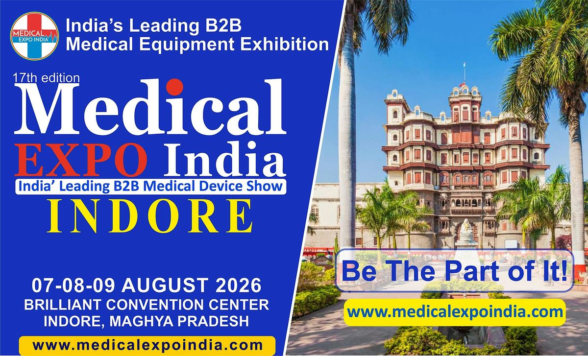 17th Medical Expo India 2026 | Indore