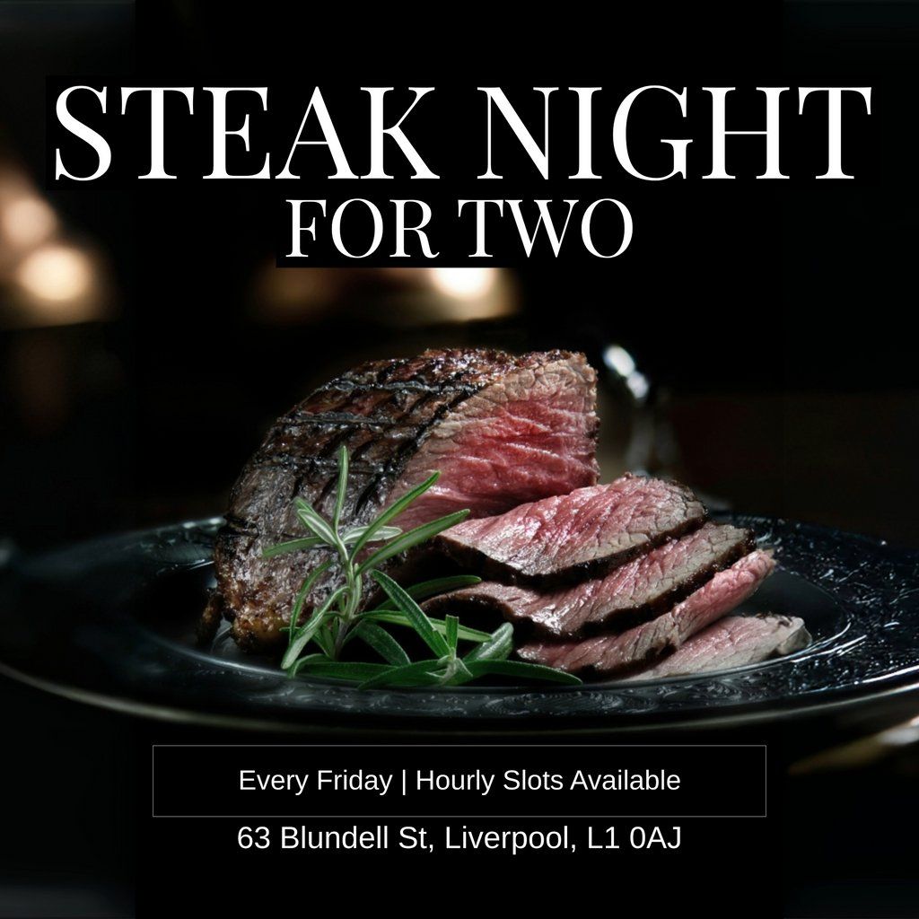 Steak Night for Two @ Blundell Street Restaurant, Liverpool | Event in Liverpool | AllEvents