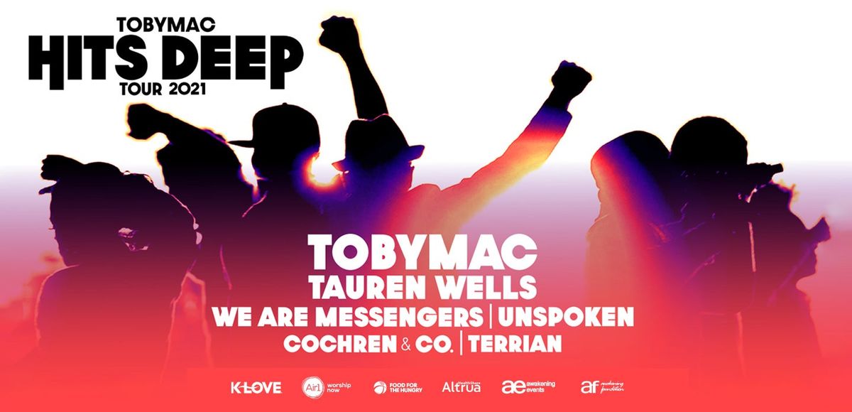 TobyMac with Tauren Wells, We Are Messengers and more, 21 February | Event in Florence | AllEvents