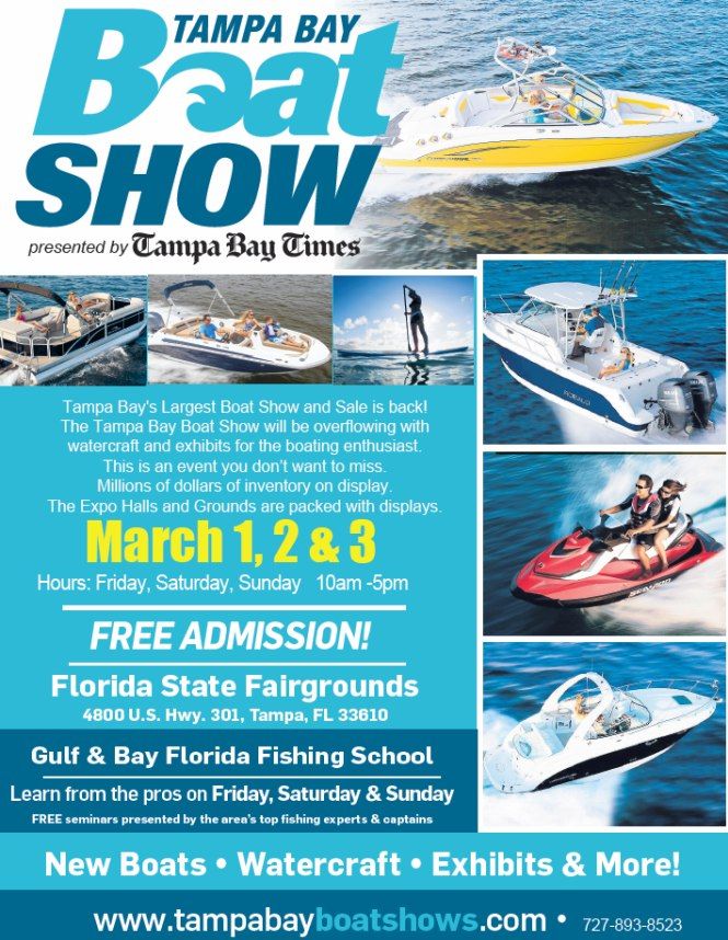 Custom Canvas and Marine at the Tampa Bay Boat Show, 1820 S Dimension