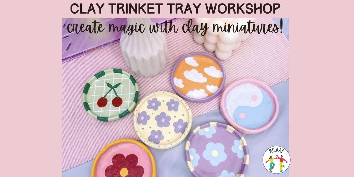 Clay Trinket Tray Workshop, 23 November | Event in Hyderabad | AllEvents