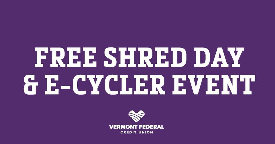 Shred Day & ECycler Event, 275 Kennedy Dr, South Burlington, VT 05403