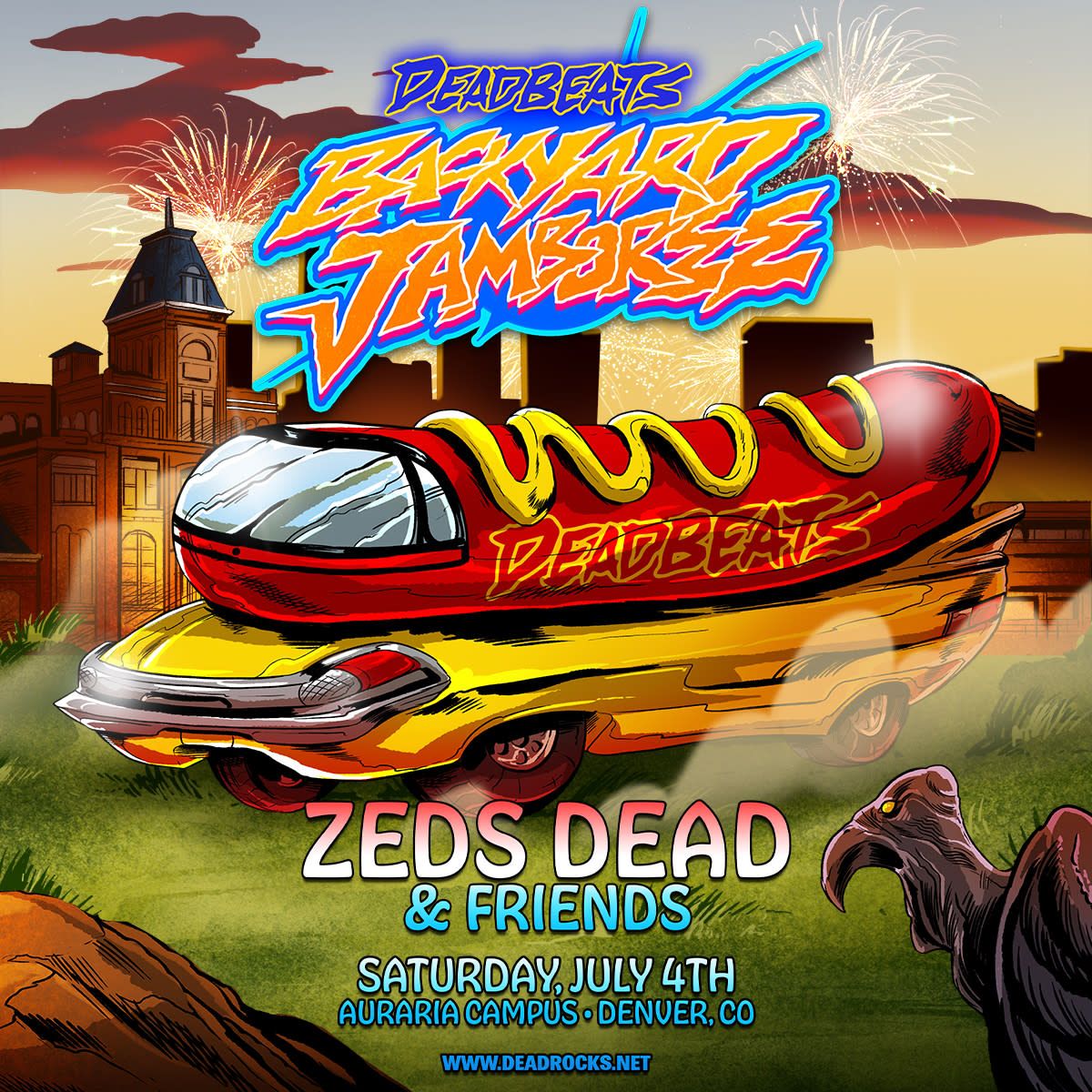 Deadbeats Backyard Jamboree - Zeds Dead and Friends at Auraria Campus