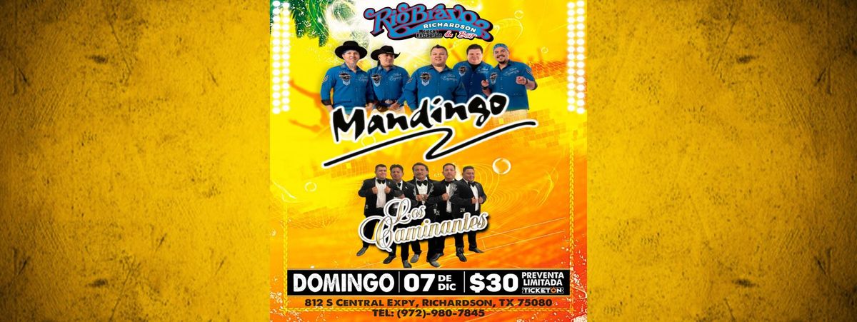 MANDINGO & LOS CAMINANTES, 7 December | Event in Richardson | AllEvents