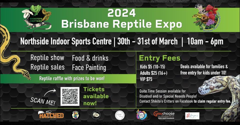 Brisbane Reptile Expo 2025, 20 Cambewarra Street,Zillmere,4034,AU