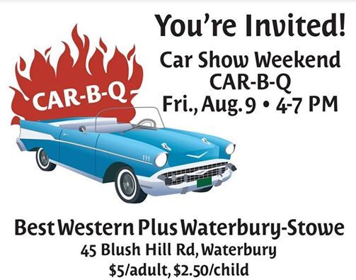 Vermont Antique & Classic Car-B-Q at the Best Western Plus, Best