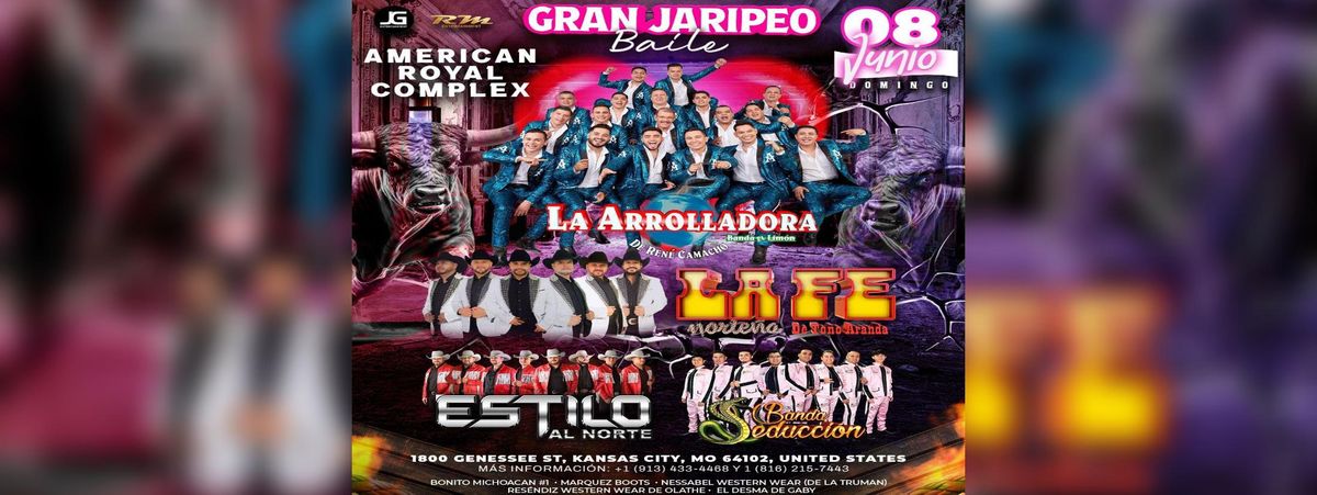 LA ARROLLADORA BANDA EL LIMON DE RENE CAMACHO LA FE NORTEÑA & MAS , 8 June | Event in Kansas City | AllEvents
