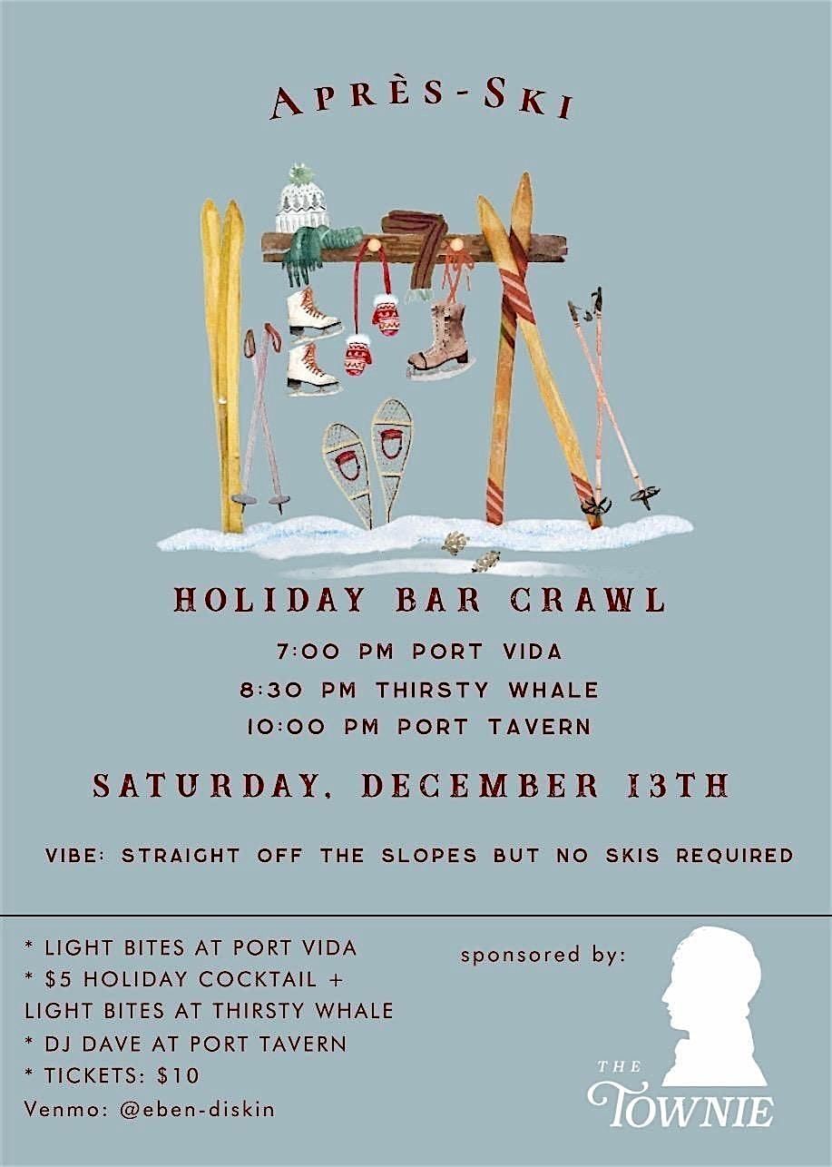 NBPT Aprés-ski Holiday Bar Crawl, 13 December | Event in Newburyport | AllEvents