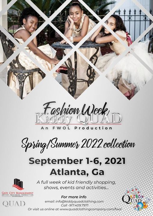 Kiddy Quad Fashion Week Atlanta Georgia September 1 To September 6 Allevents In Events In Georgia September 2022