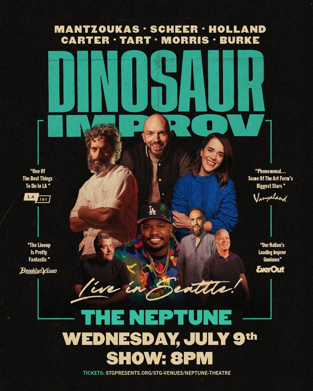 Dinosaur Live - Improv Comedy Show, 9 July | Event in Portland | AllEvents