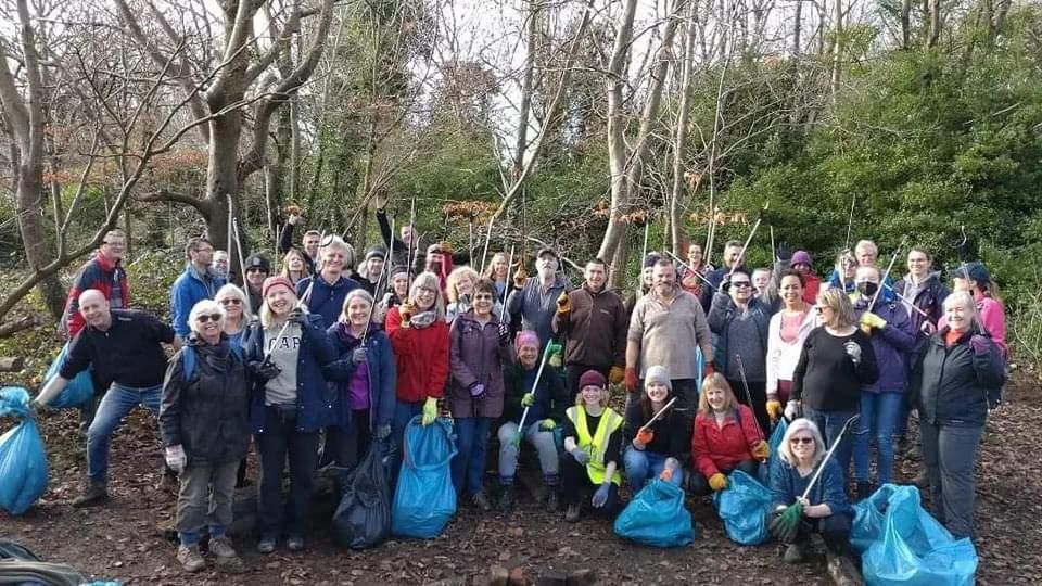 Community Litter Pick & Pathway Clearance, Benfield Valley Local Nature