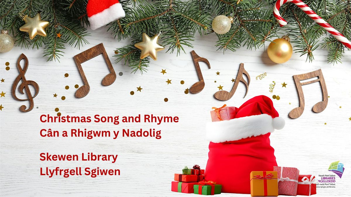 Christmas Song and Rhyme at Skewen Library, 1 December | Event in Skewen | AllEvents