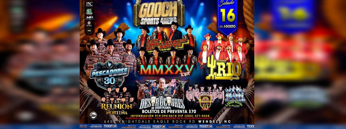 LOS HURACANES DEL NORTE, CONJUNTO RIO GRANDE Y MAS in Wendell | Event in Wendell | AllEvents