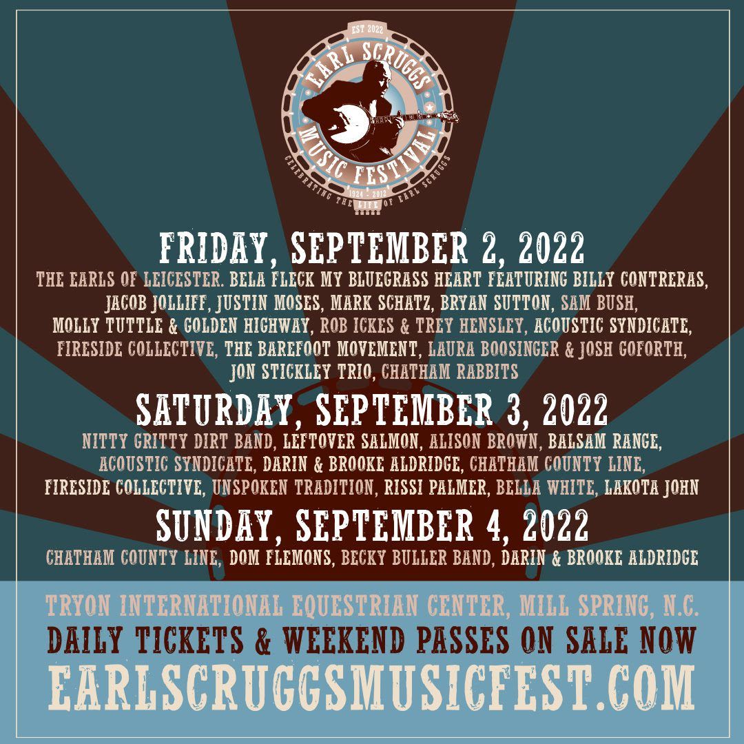 Earl Scruggs Music Festival at Tryon International Equestrian Center, 29 August | Event in Mill Spring | AllEvents