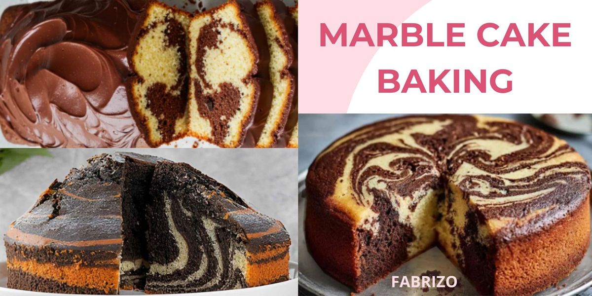 Marble Cake Baking