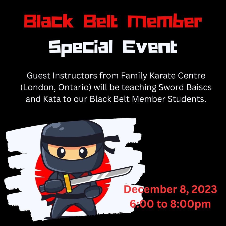 BBM Sword Seninar, Team SKS Martial Arts Sealy Karate Schools