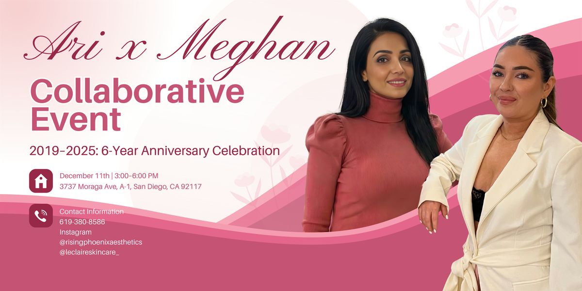 Ari x Meghan Collaborative Event, 11 December | Event in San Diego | AllEvents