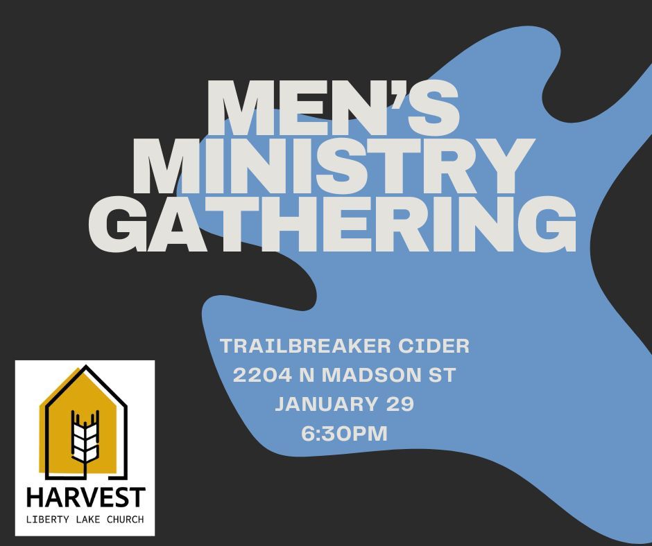 Mens Ministry Gathering, Trailbreaker Cider, Otis Orchards, January 29