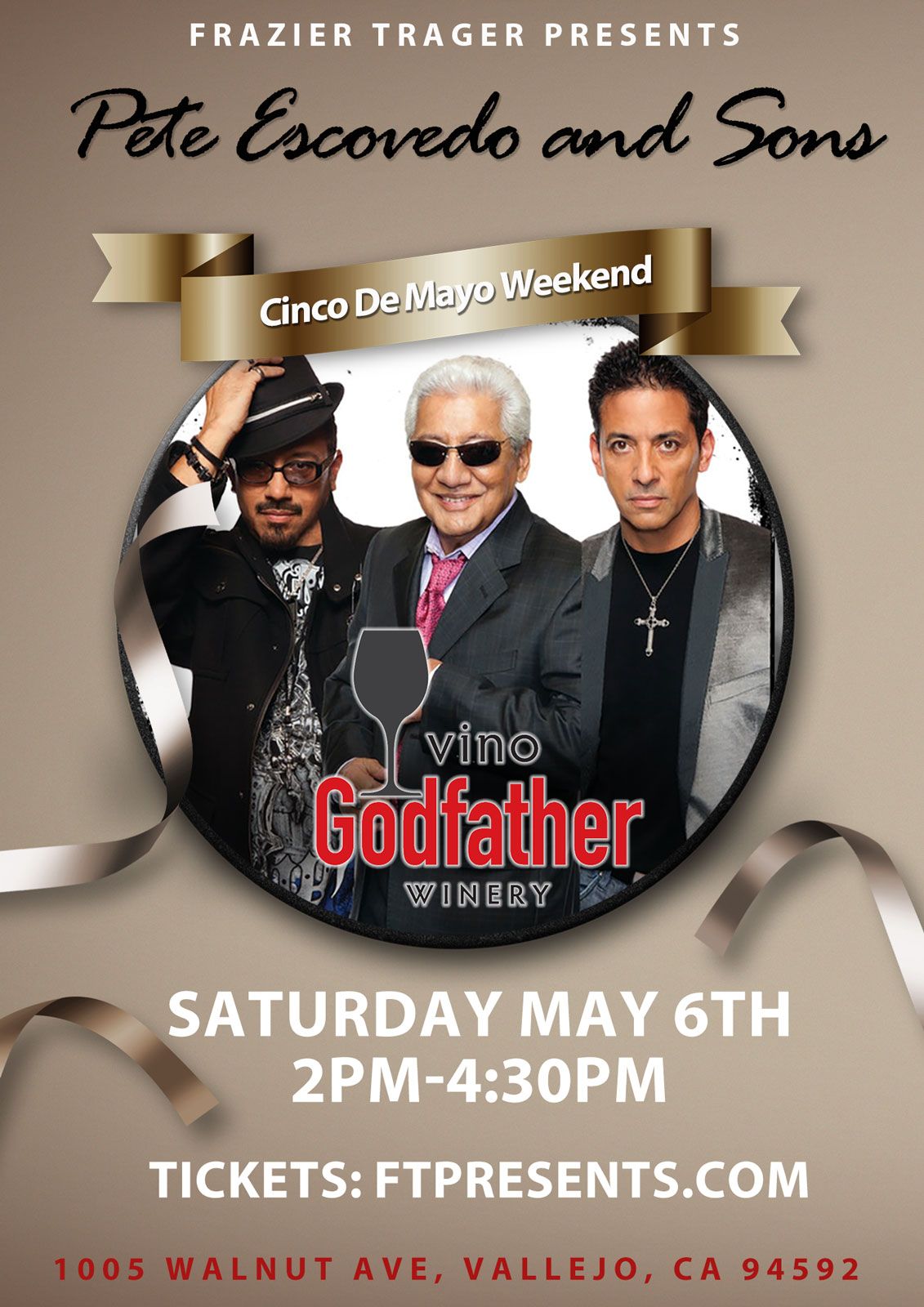 Pete Escovedo at Folly Theater, 4 October | Event in Kansas City | AllEvents