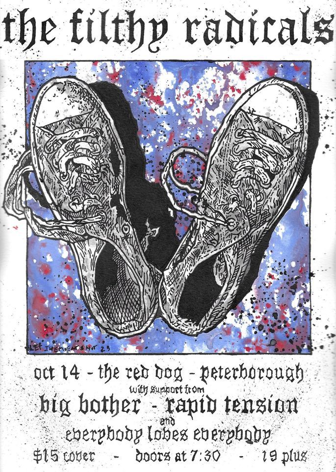 Big Bro Ten Years of Tyranny Tour Peterborough Historic Red Dog