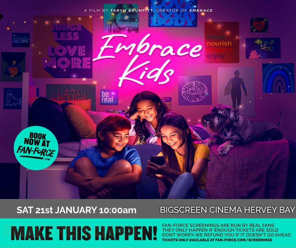 Embrace Kids Bigscreen Cinemas Hervey Bay, Bigscreen Cinemas Hervey Bay, Torquay, January 21