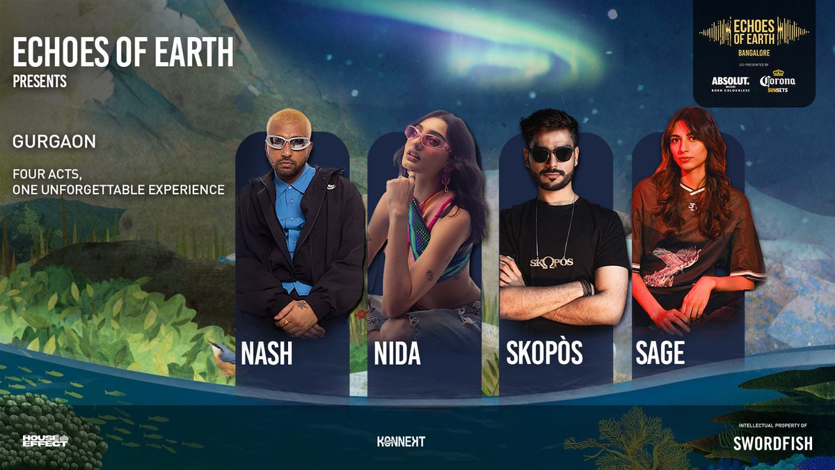 Echoes of Earth presents Nida, Nash, Sage and Skopos, 29 November | Event in Gurgaon | AllEvents
