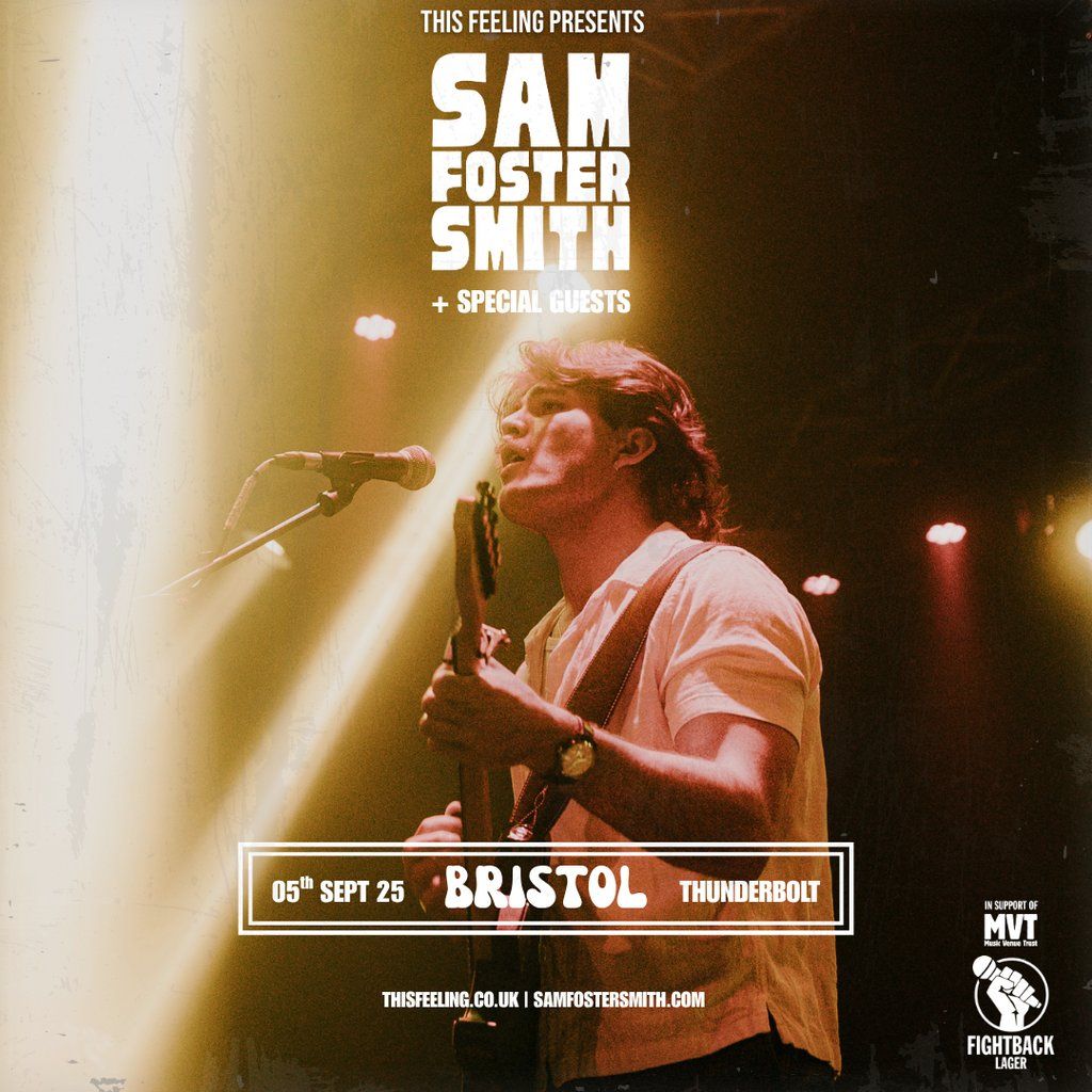 Sam Foster Smith - Bristol, 5 September | Event in Bristol | AllEvents