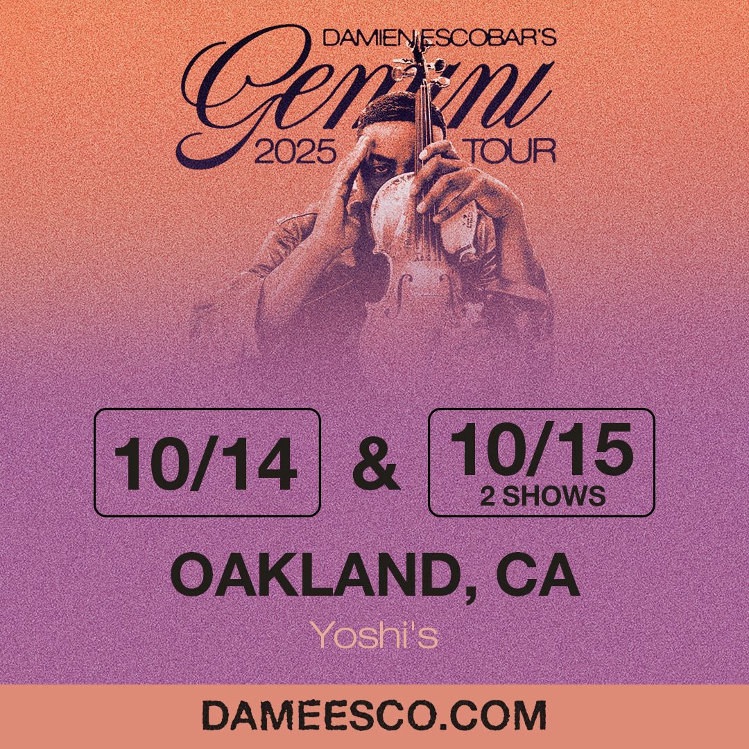 Damien Escobar, 13 October | Event in Oakland | AllEvents