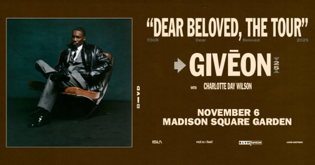 Giveon with Charlotte Day Wilson, 22 October | Event in Chicago | AllEvents