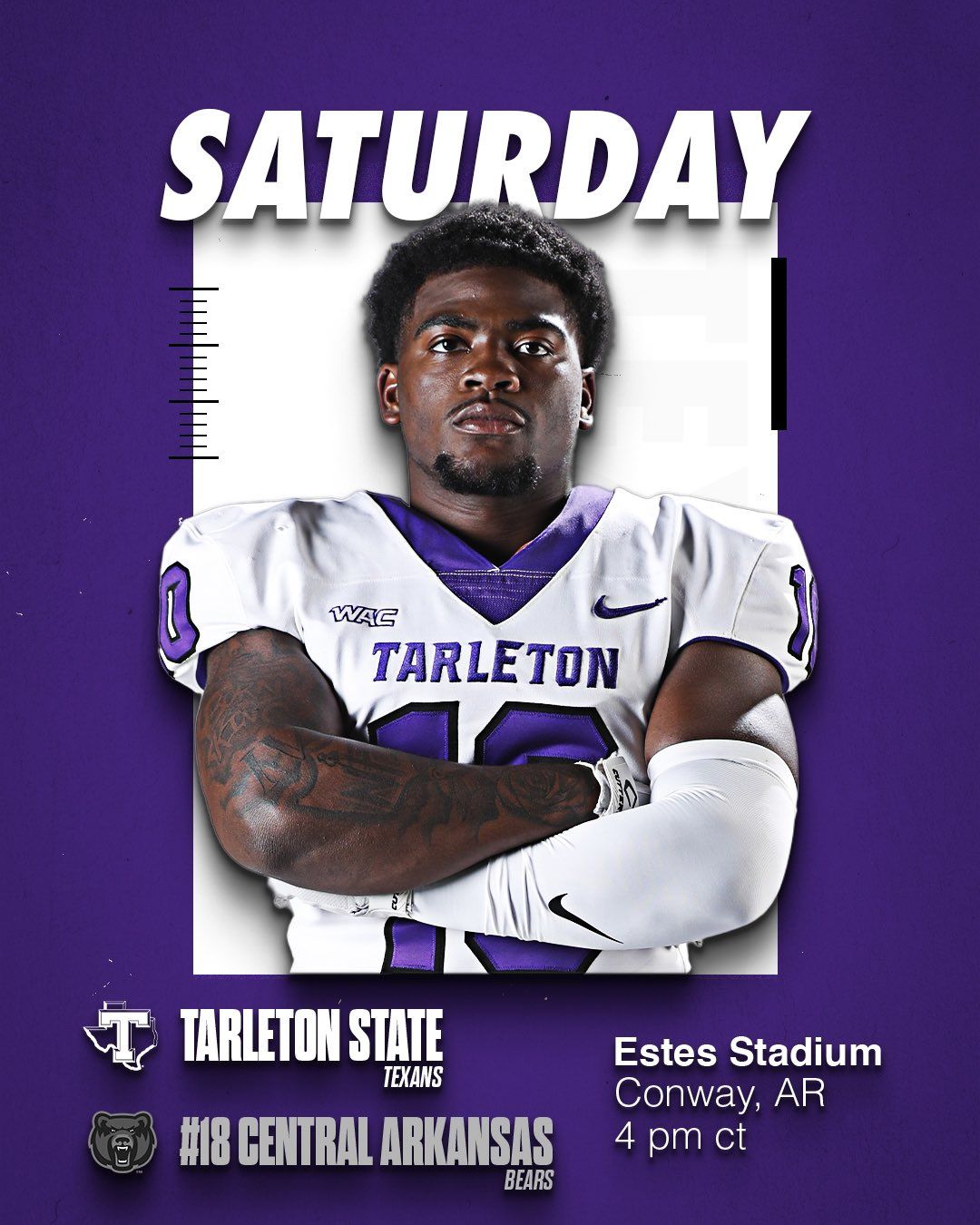 Central Arkansas Bears at Tarleton State Texans, Tarleton Memorial Stadium,  Stephenville | AllEvents.in