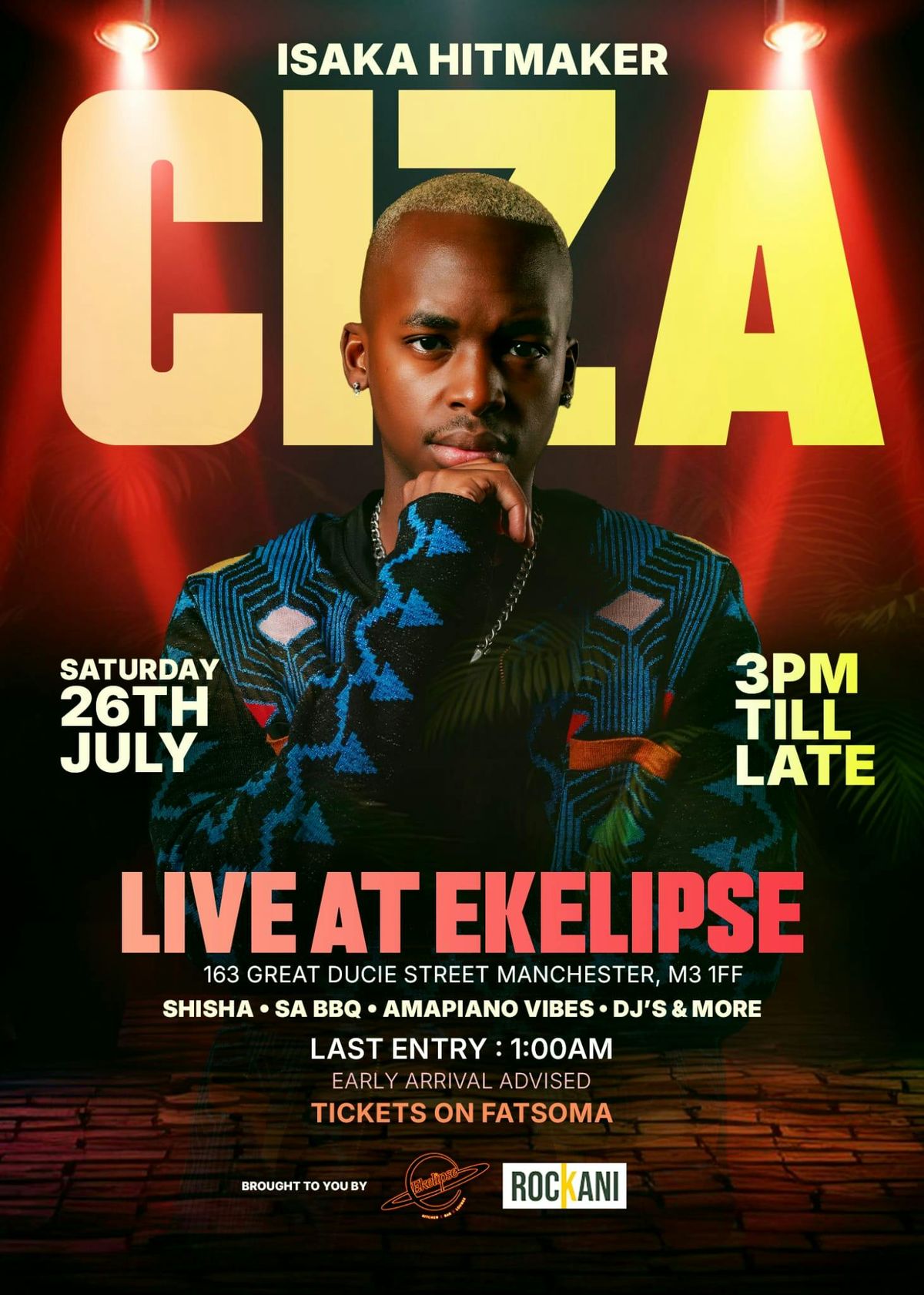 CIZA, 26 July | Event in Manchester | AllEvents
