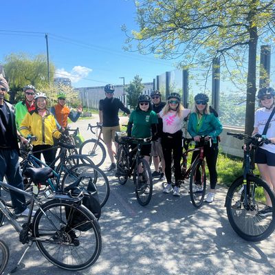 HUB Cycling North Shore Committee logo