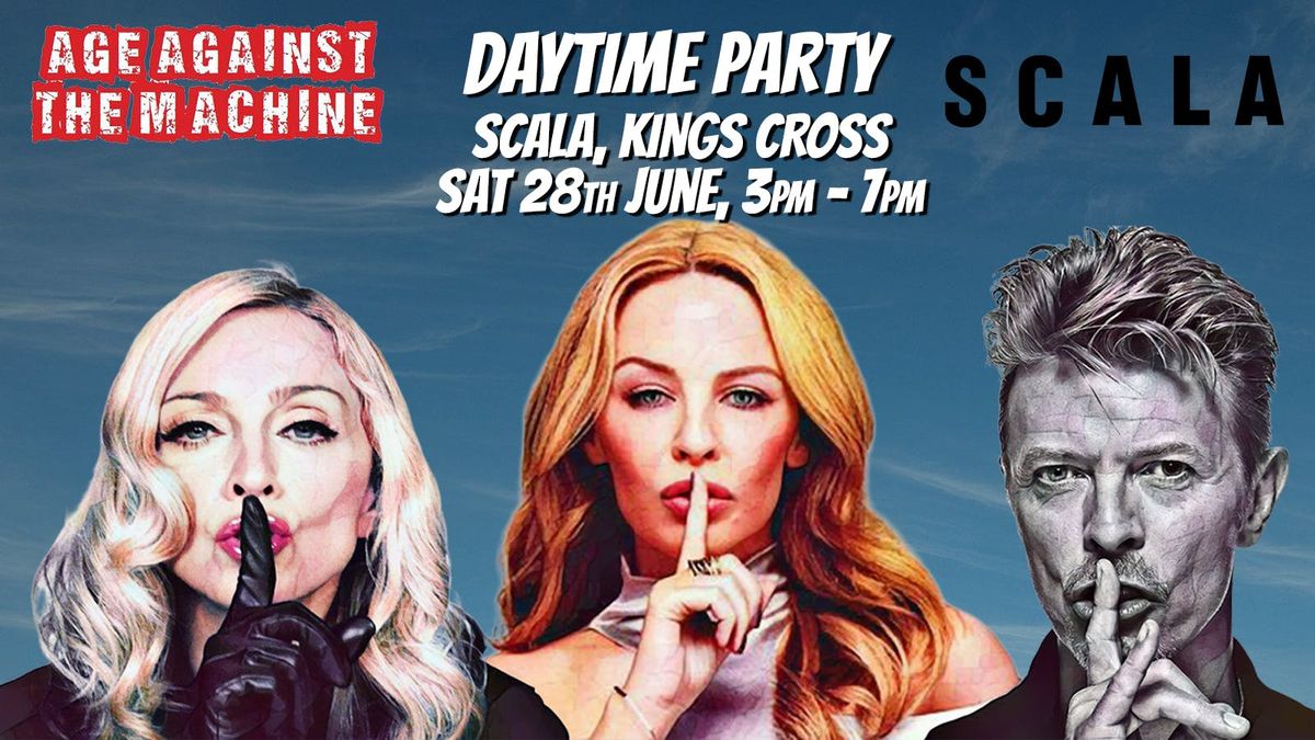 Age Against The Machine Daytime Party: Sat 28th June, 3pm-7pm *Over 40s Only*, 28 June | Event in London | AllEvents