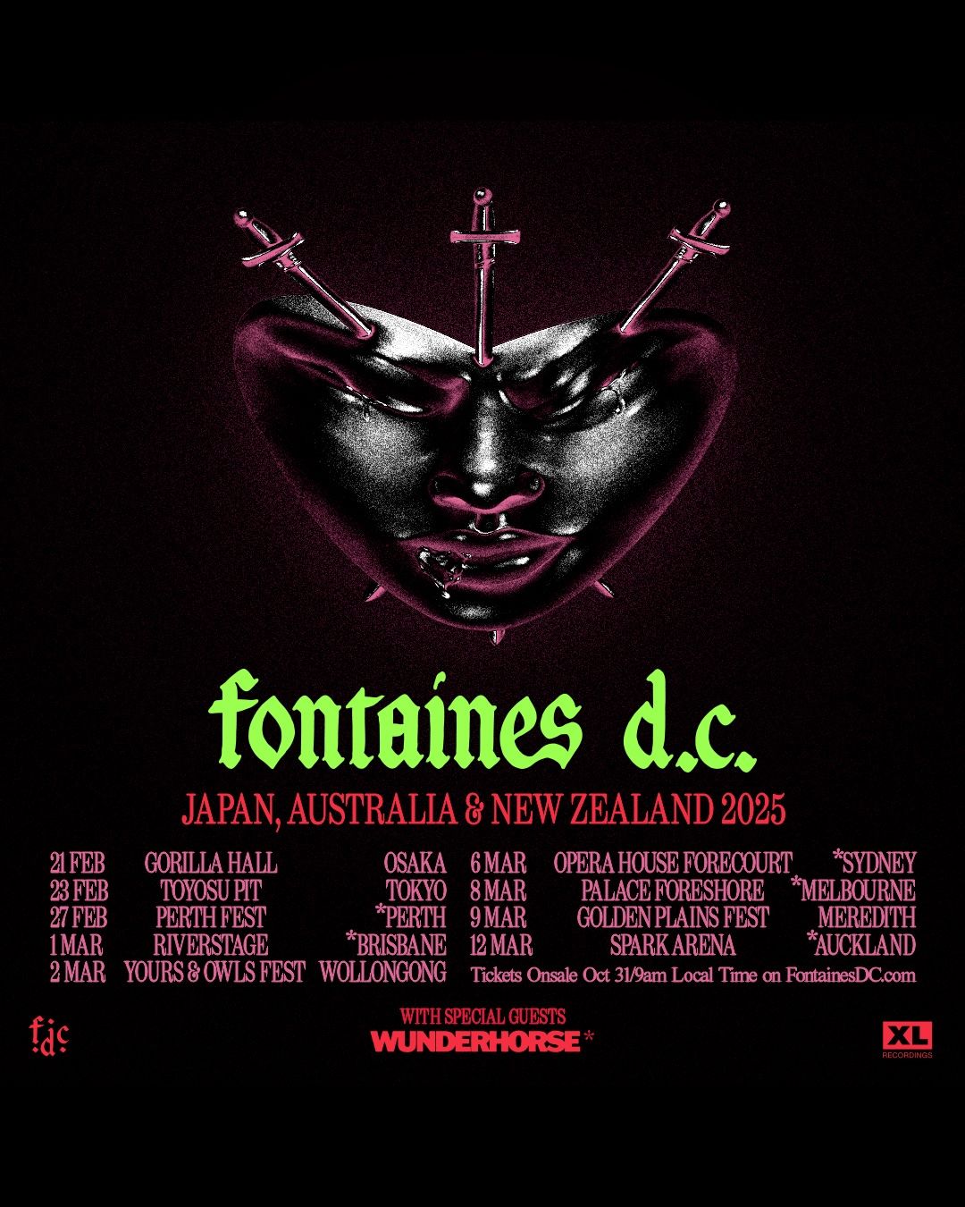 Fontaines D.C., 15 May | Event in New York | AllEvents