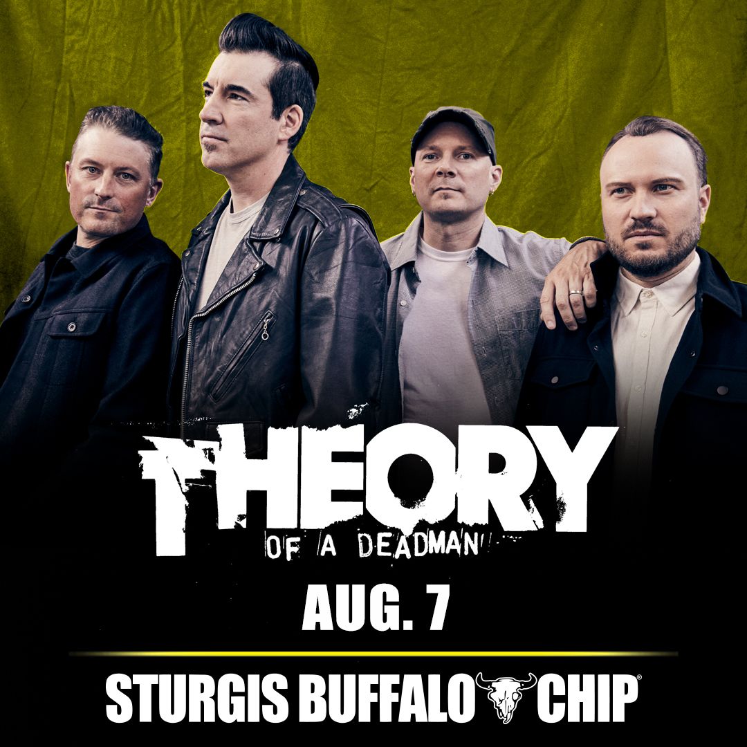 Sturgis Buffalo Chips Motorcycle and Music Festival Hinder & Theory of