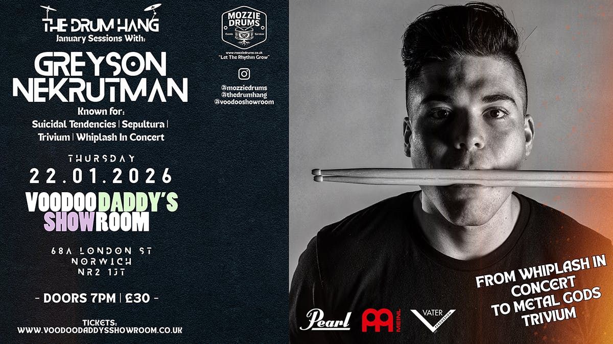 Greyson Nekrutman | The Drum Hang: January Sessions, 22 January | Event in Norwich | AllEvents