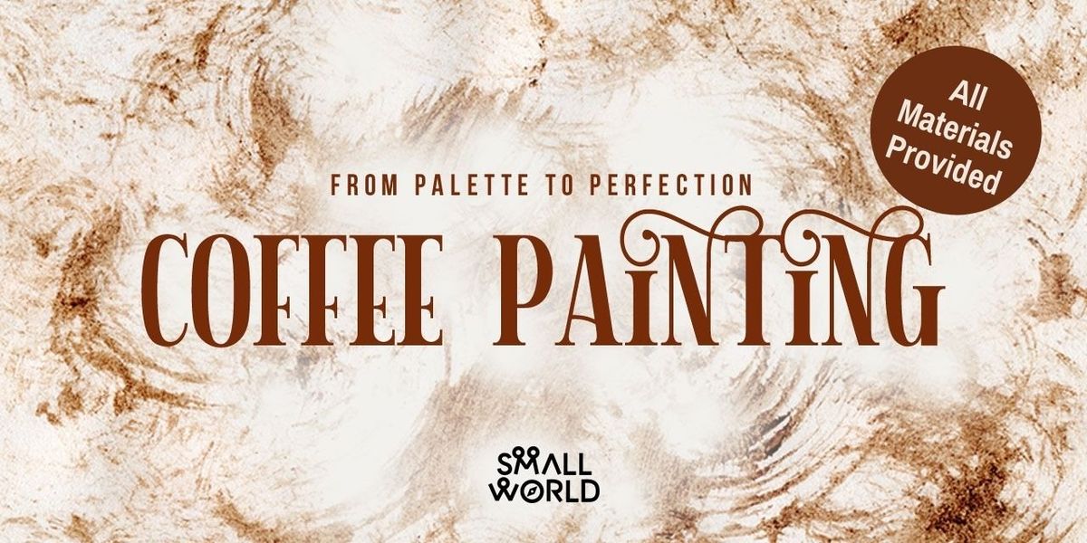 Coffee Painting — event poster