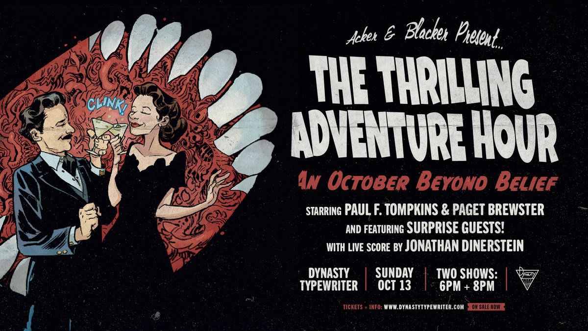 The Thrilling Adventure Hour at The Bell House, 25 October | Event in Brooklyn | AllEvents