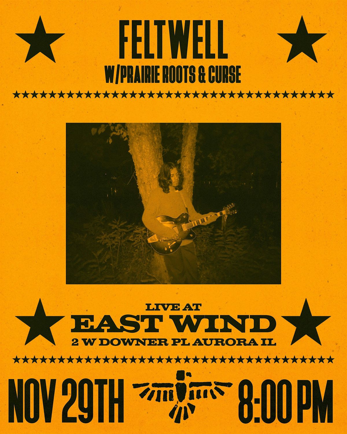 FELTWELL w/Prairie Roots & Curse live at East Wind, 29 November | Event in Aurora | AllEvents