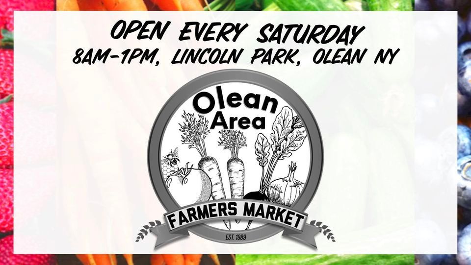 Olean Area Farmers Market, Lincoln Park, Olean NY, 20 May 2023