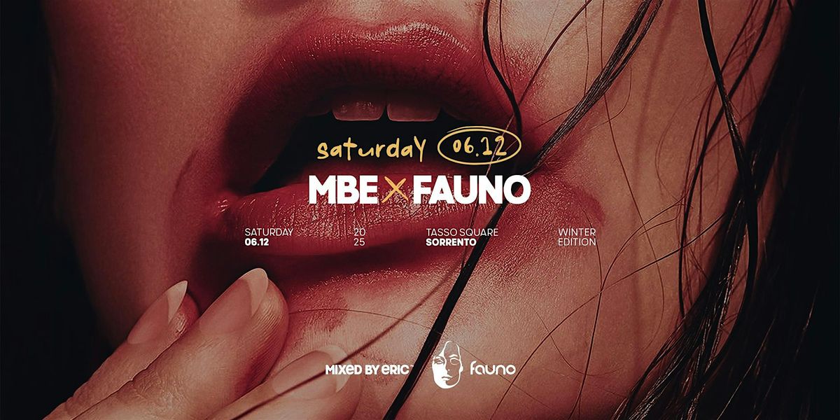 MIXED BY ERIC x FAUNO, 6 December | Event in Sorrento | AllEvents