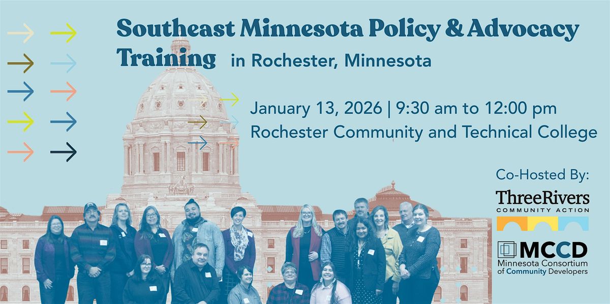 Southeast Minnesota Advocacy Training, 13 January | Event in Rochester | AllEvents