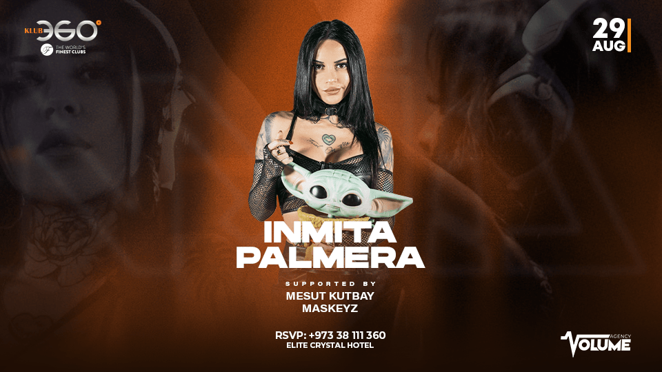 Inmita Palmera at Klub360, 29 August | Event in Manama | AllEvents