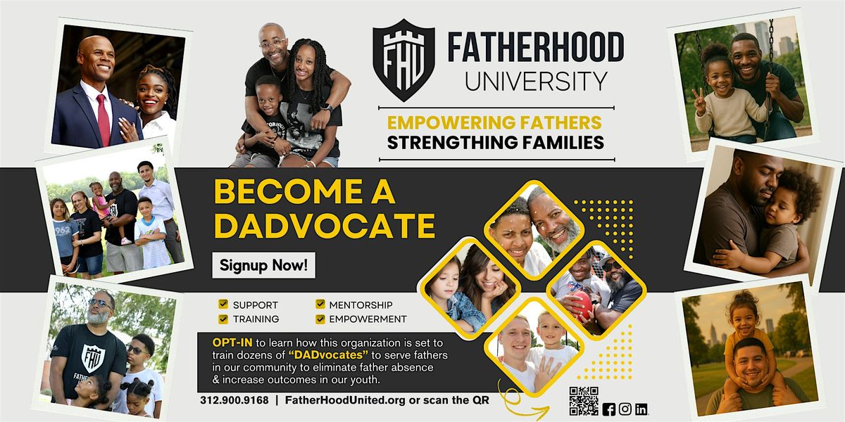 FatherHood University Launch @ AARC at Booker Washington Center, 16 December | Event in Rockford | AllEvents