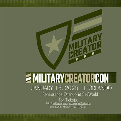 Military Creator Con logo