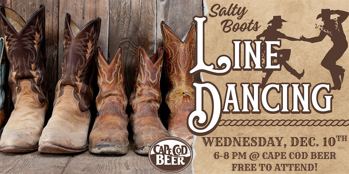 Line Dancing w/ Salty Boots at Cape Cod Beer!, 10 December | Event in Barnstable | AllEvents