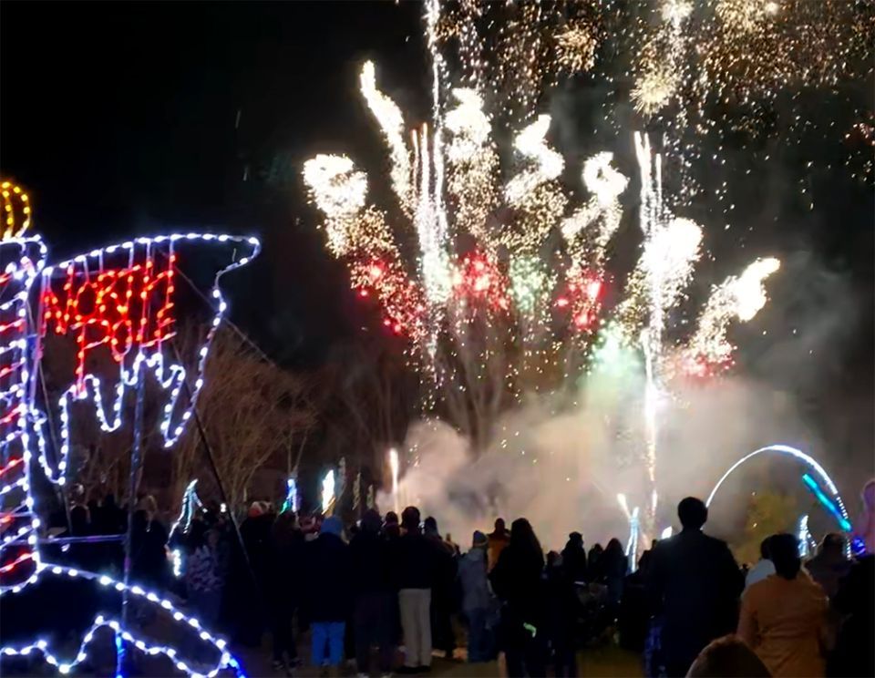 Midnight At 7: Fireworks + Walk Through Symphony of Lights, Merriweather Symphony of Lights, Columbia, December 31 2022 | AllEvents.in